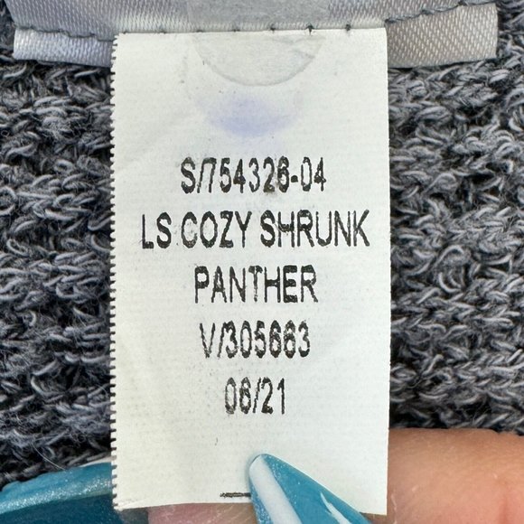 Old Navy Long Sleeve Cozy Shrunk Sweater Women 2XL Gray Panther - Picture 6 of 7